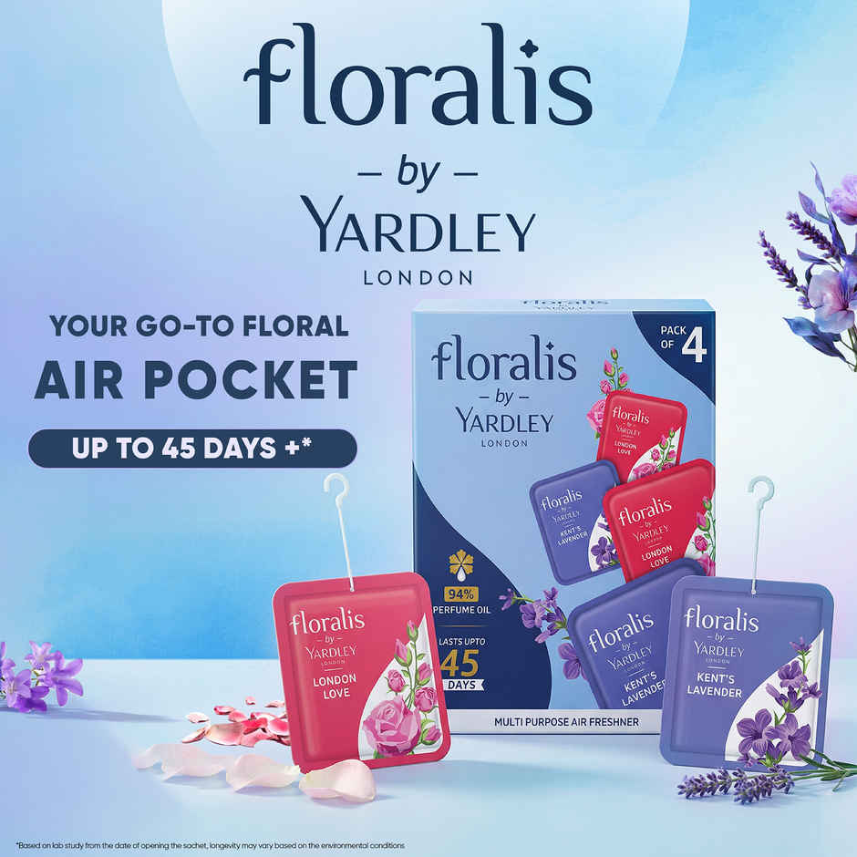  Floralis by Yardley Air Pocket Bathroom Freshener