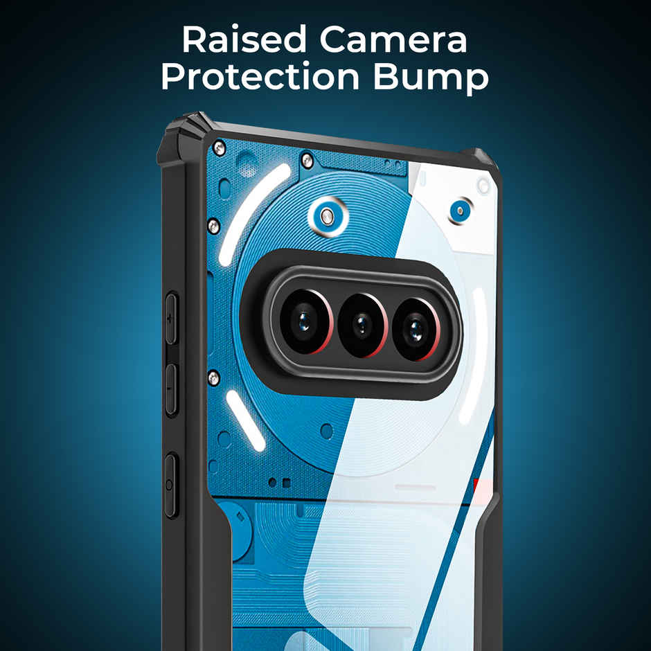 Artistque Case For Nothing Phone 3a Back Cover | Transparent Shockproof TPU Cover