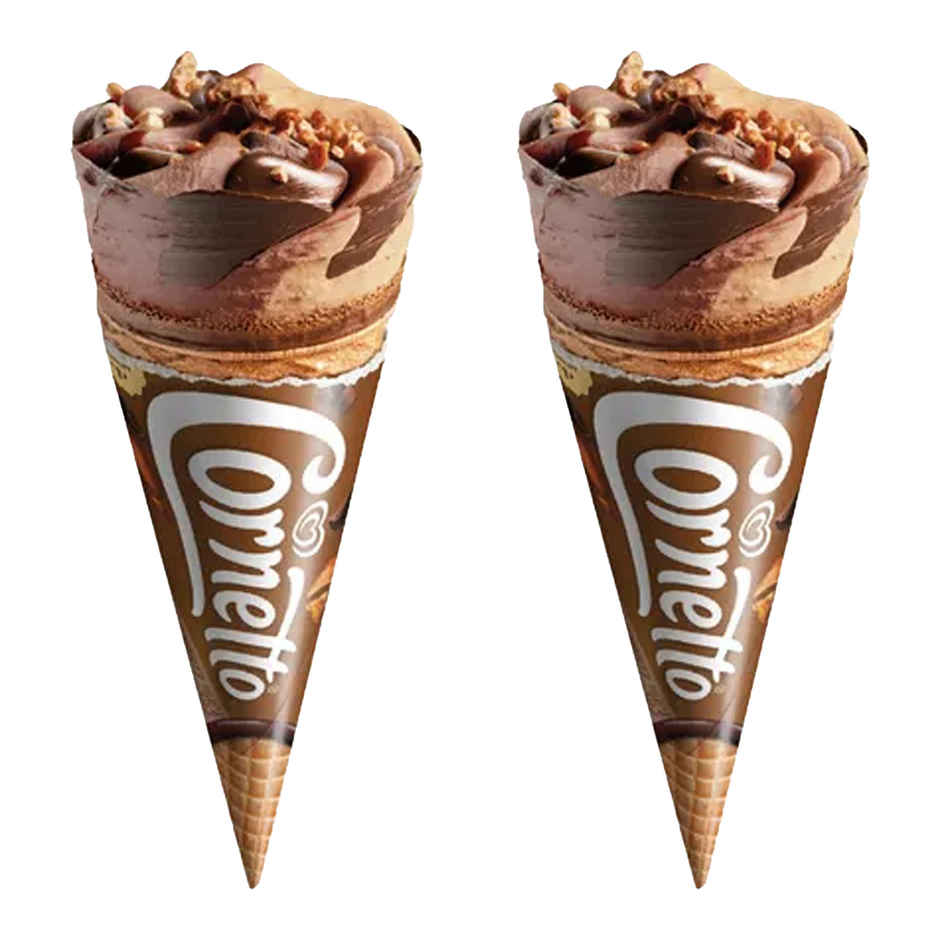 Kwality Wall's Cornetto Double Chocolate Cone Combo