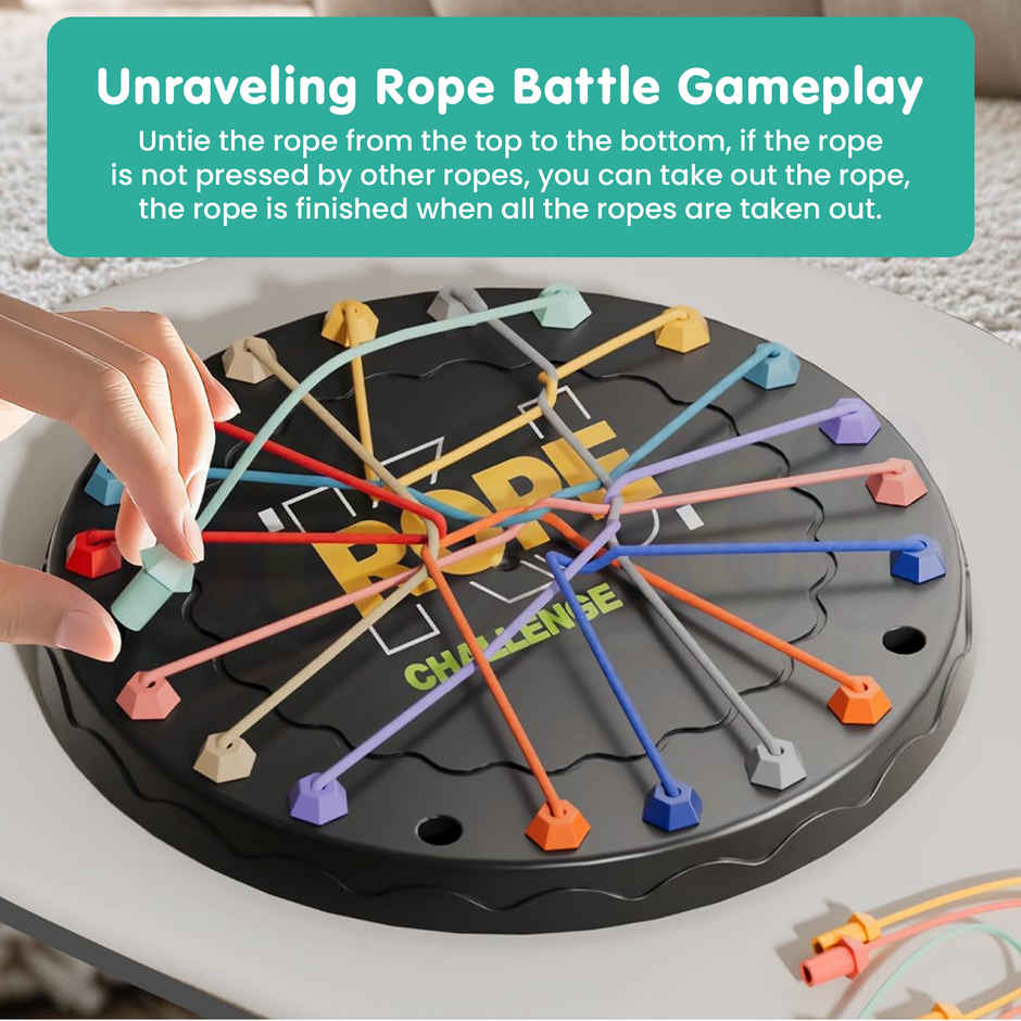 Kidology Rope Untangling Puzzle Game for Kids & Adults