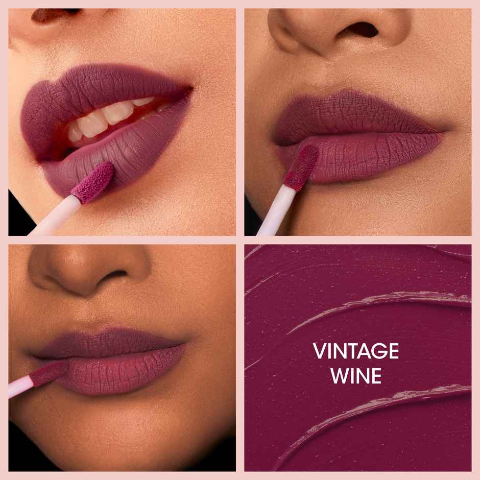 OG Beauty Moisture Lock Liquid Lipstick - 01 Vintage Wine