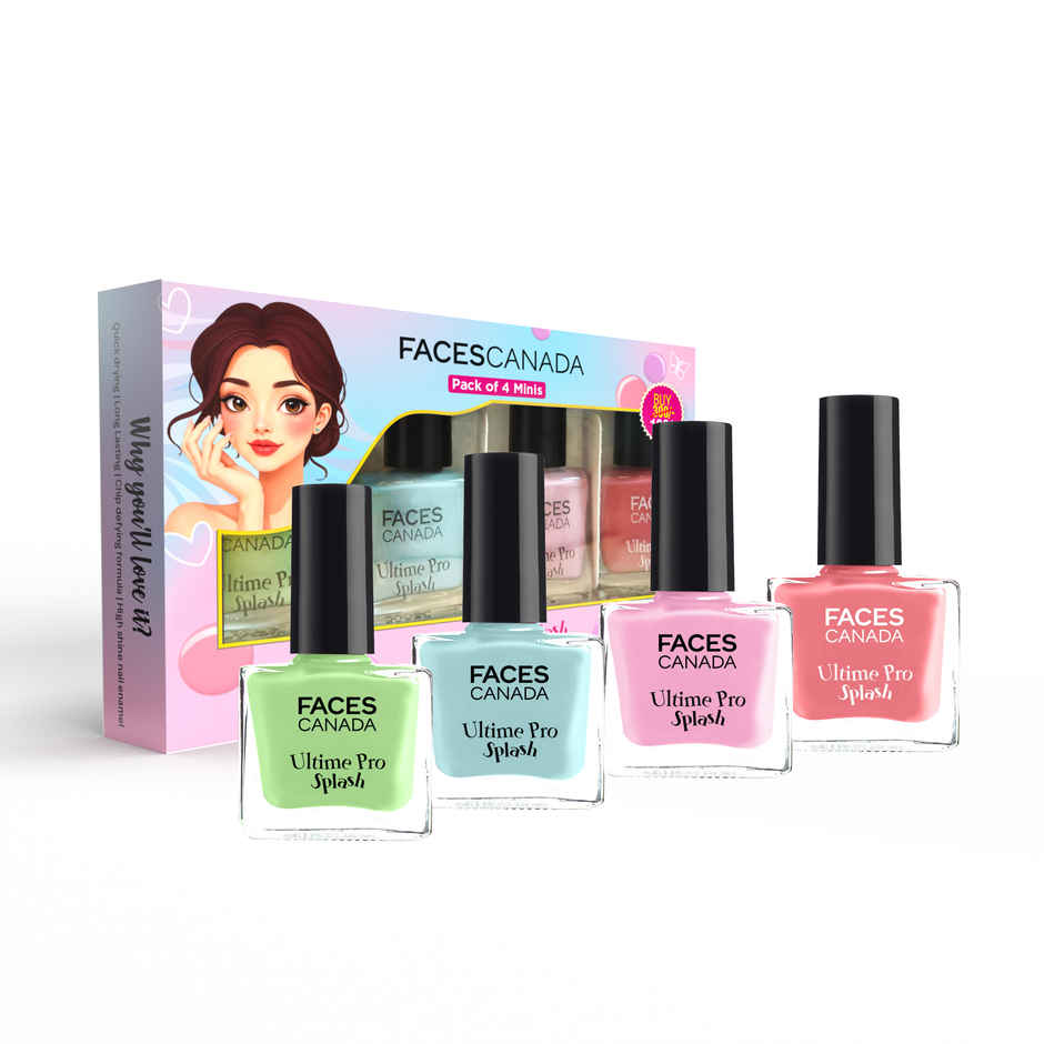 Faces Canada Ultime Pro Splash Mini Nail Enamel | Pastel Paradise