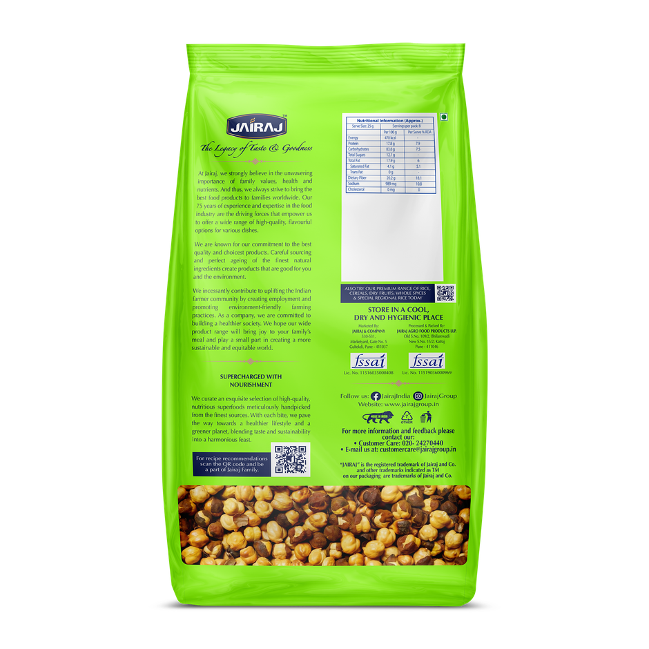Jairaj Roasted Black Chana