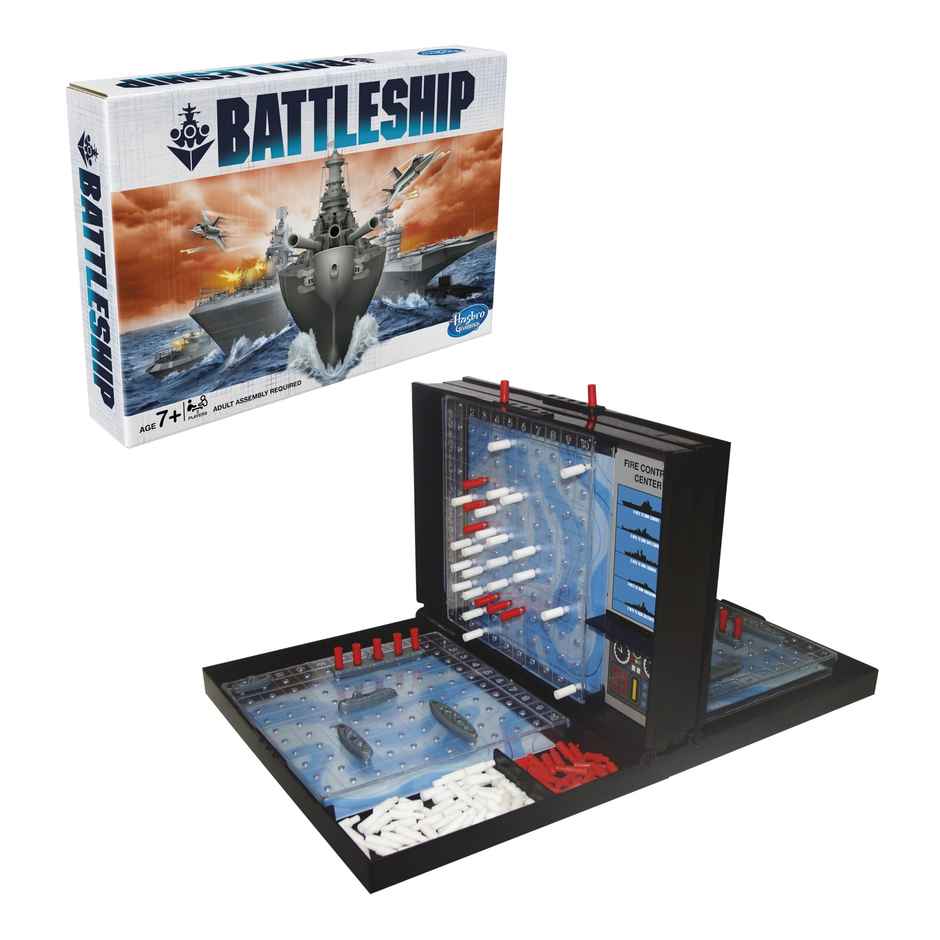 Hasbro Battleship Classic Version Board Game| 2 Players | 7+ Years