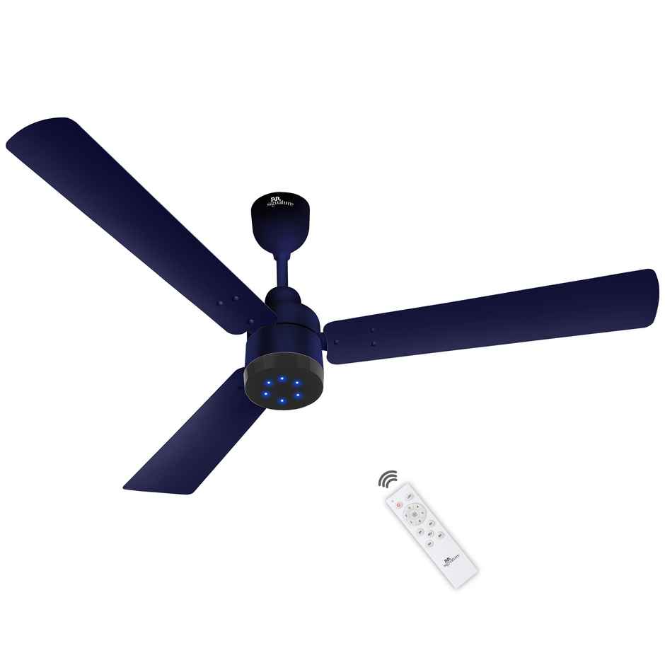 RR Signature Energy Pro BLDC Ceiling Fan, 1200mm, 5 Star, Silent Blue