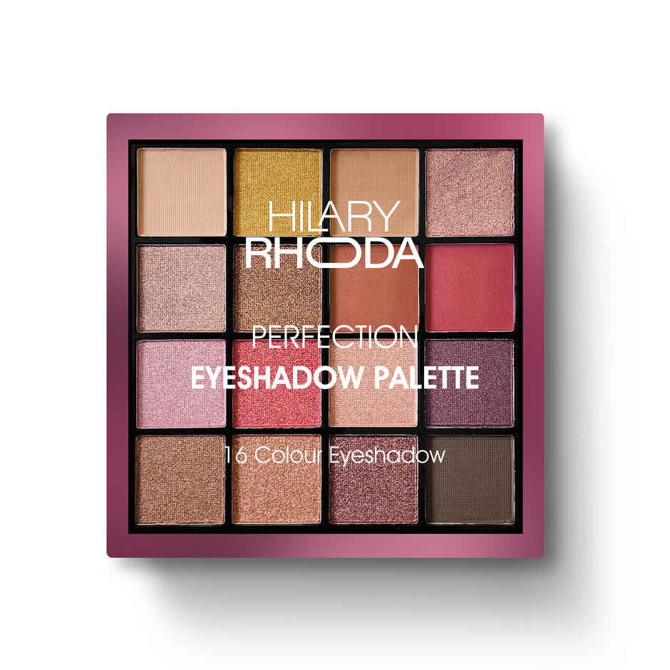 Hilary Rhoda Perfection Eyeshadow Palette | Highly Pigmented Eyeshadow Palette | Shade 1