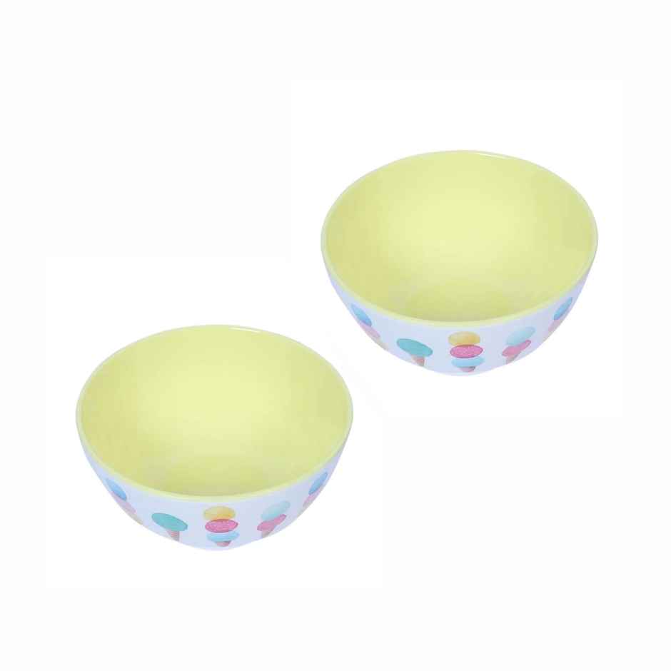 Stehlen Melamine Magic Bowl 5.0 Inch-Yellow Softy Set of 2 Pcs