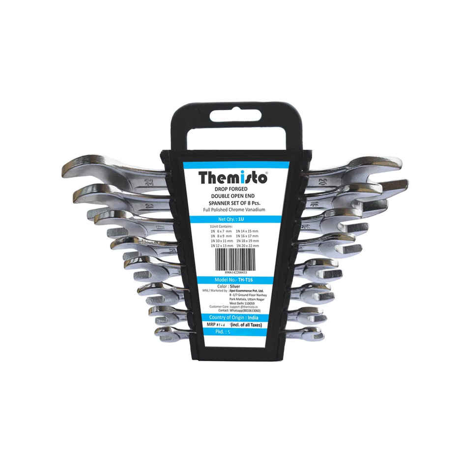 Themisto Double Open Ended Spanner Set | Pack of 8 | TH-T16