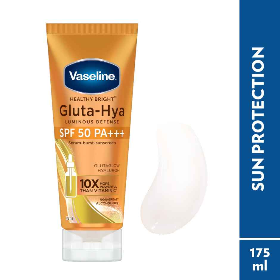 Vaseline Gluta Hya - Antioxidant SPF 50 PA+++ Sunscreen | Glutathione & Hyaluronic Acid