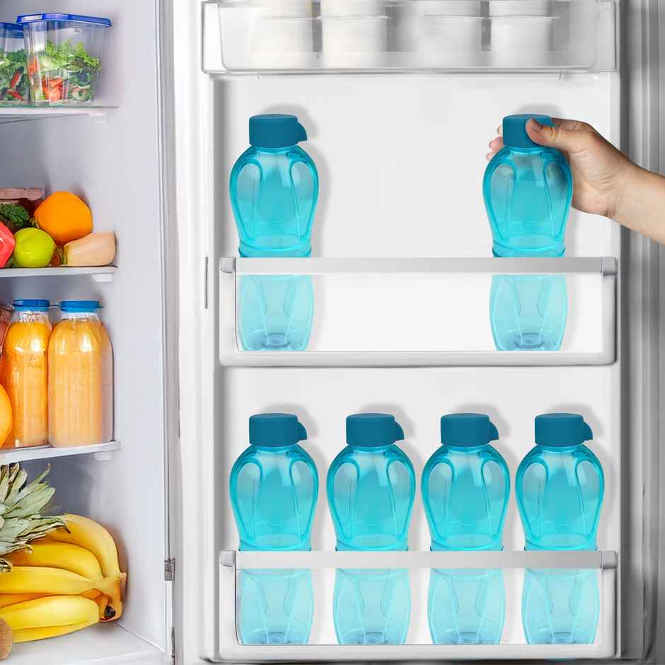 Flair Aqua Pet Bottle With Regular Cap | Blue | 1 L