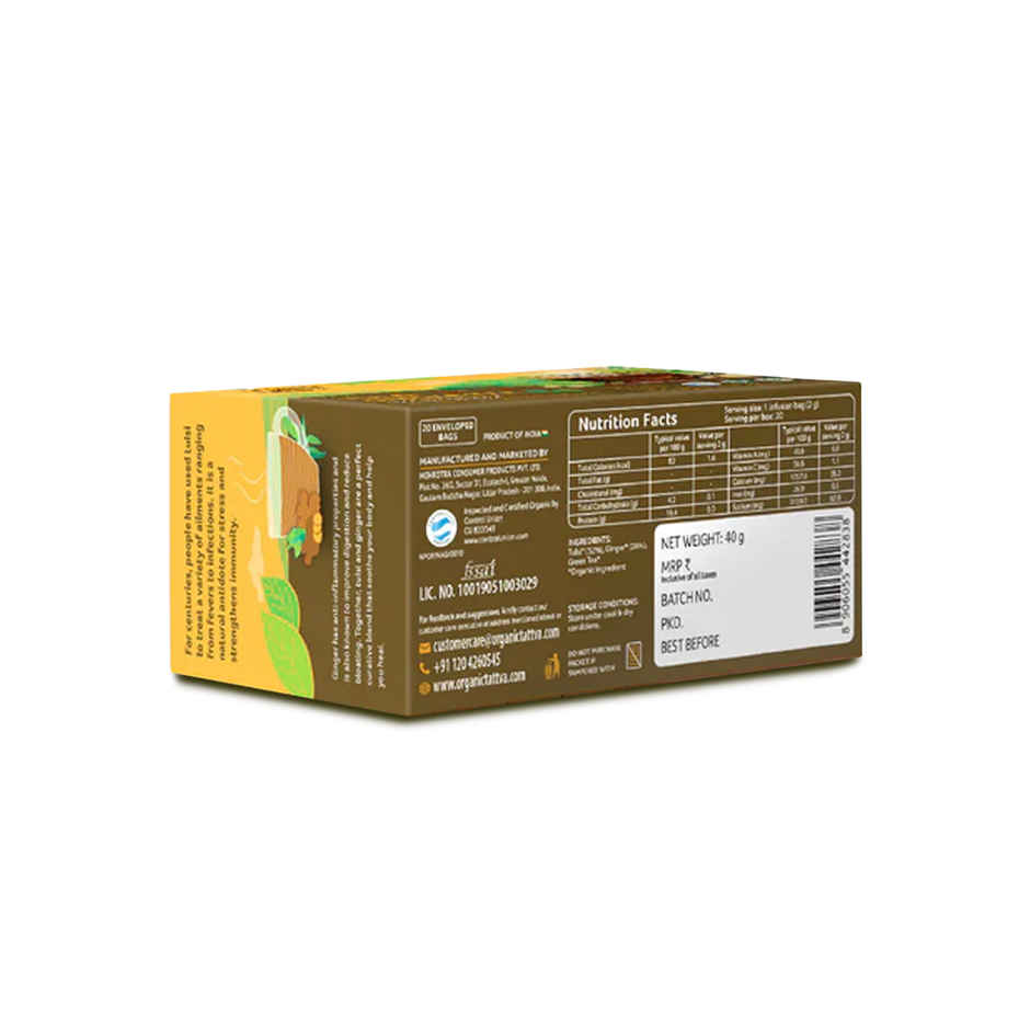 Organic Tattva Organic Tulsi Ginger Tea