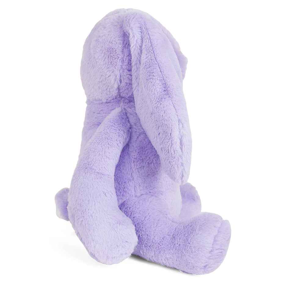Hamleys FuzzBuzz Plush Stuffed Bunny Toy, Soft Toy, 35cm, Kids for 12Months+, Lavender