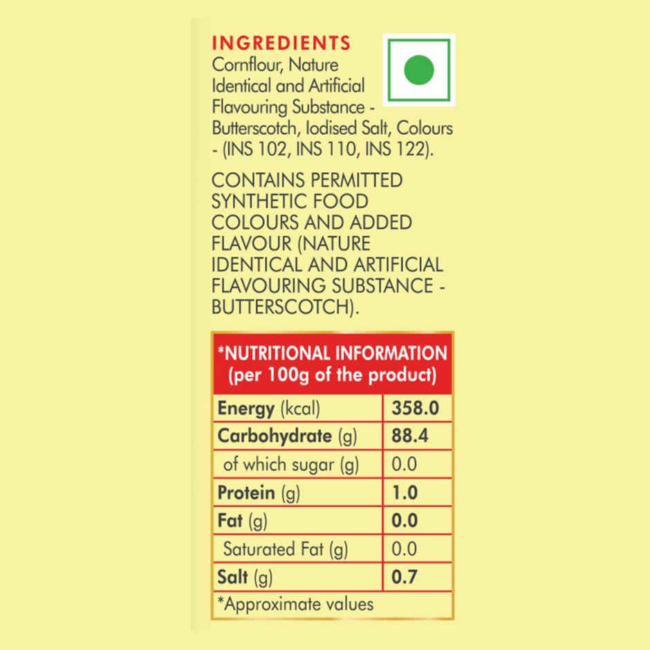 Weikfield Custard Powder Vanilla Flavour Carton(200gms) & Weikfield Custard Powder Butterscotch Flavoured Carton(75gms) Combo