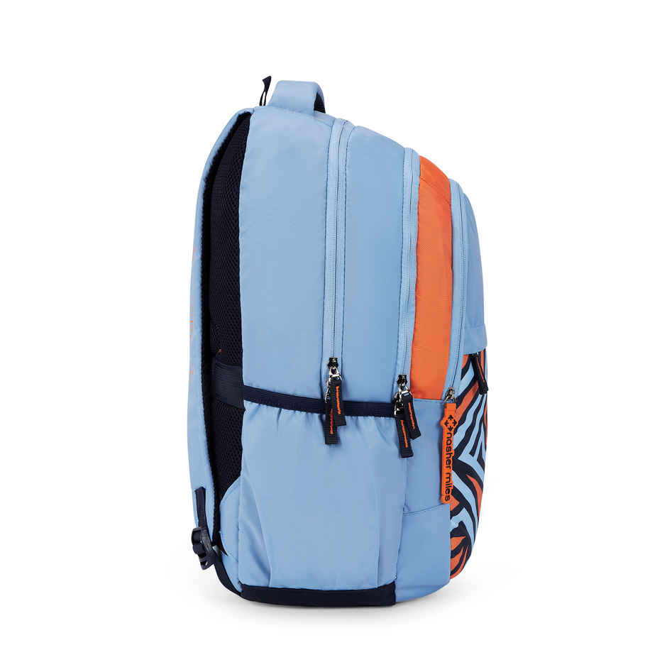 Nasher Miles Backpack for Unisex | Laptop Backpack | Casual Physics | Blue - 31L