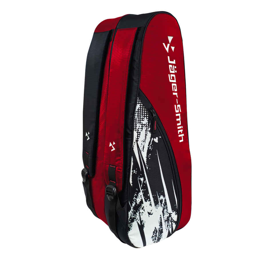Jager Smith ORCA Badminton Sports Kit Bag | Red & Black