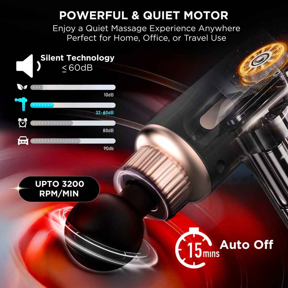 Dr Physio Usa Dynamo Full Body Pain Relief Massage Gun-1034