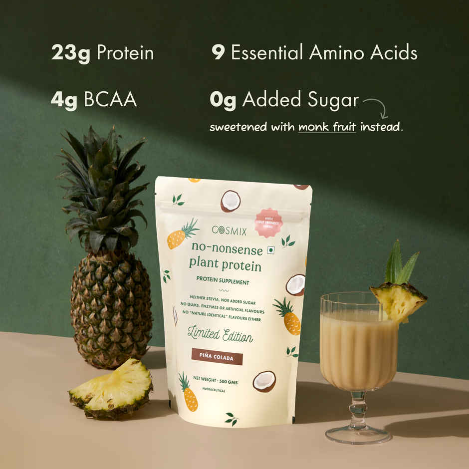 Cosmix No Nonense Plant Protein Pina Colada