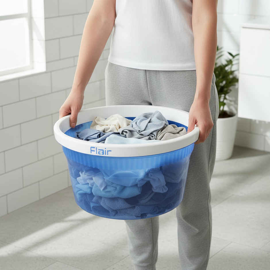 Flair Estella Crystal | Deep Tub | 20 L | Blue