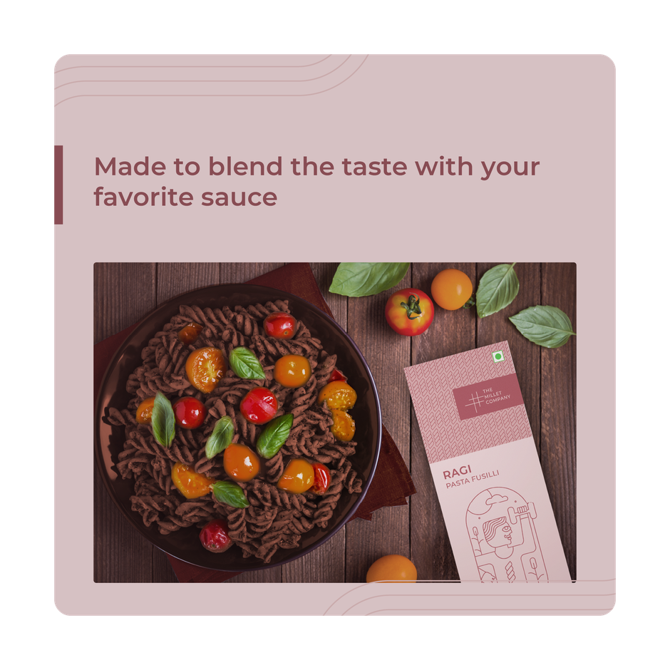 The Millet Company Ragi Pasta