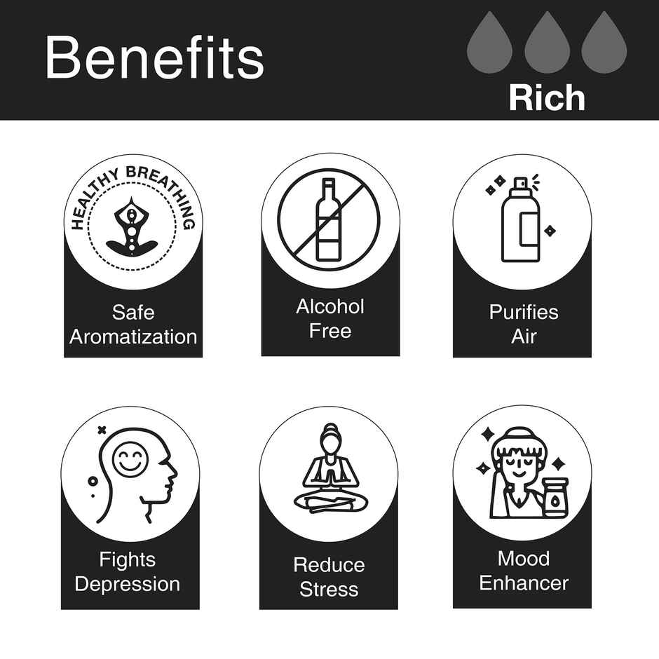 Soulflower Premium Reed Diffuser Walk in the Wood - Woody Aroma