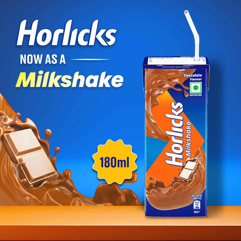 Horlicks Chocolate Milkshake | Tetra Pack
