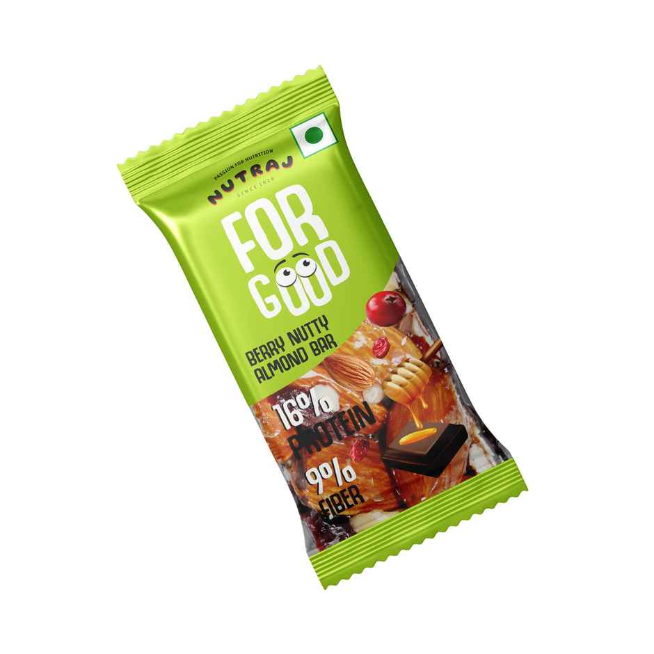 Nutraj For Good Berry Nutty Almond Bar