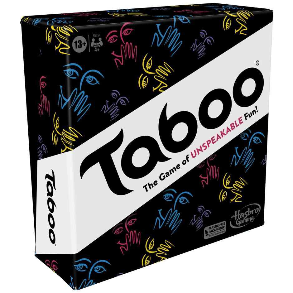Hasbro Taboo Board Game | Word Guessing Party Game