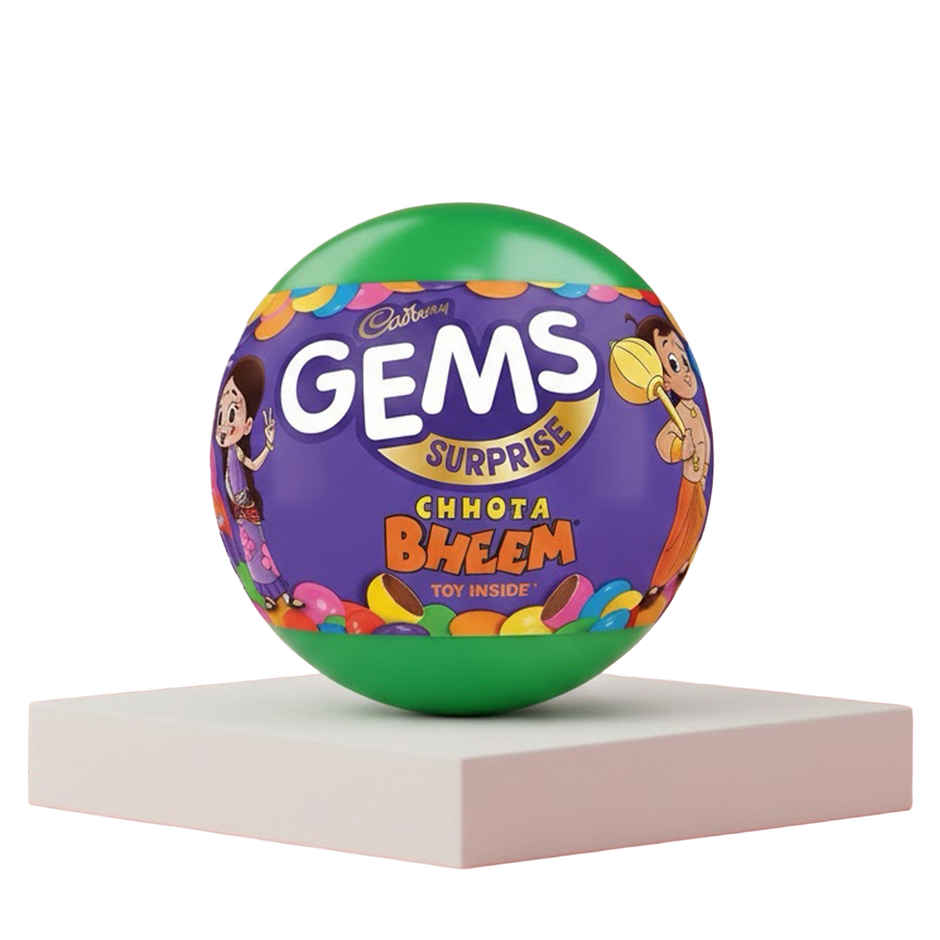 Cadbury Gems Surprise Ball Chocolate Combo