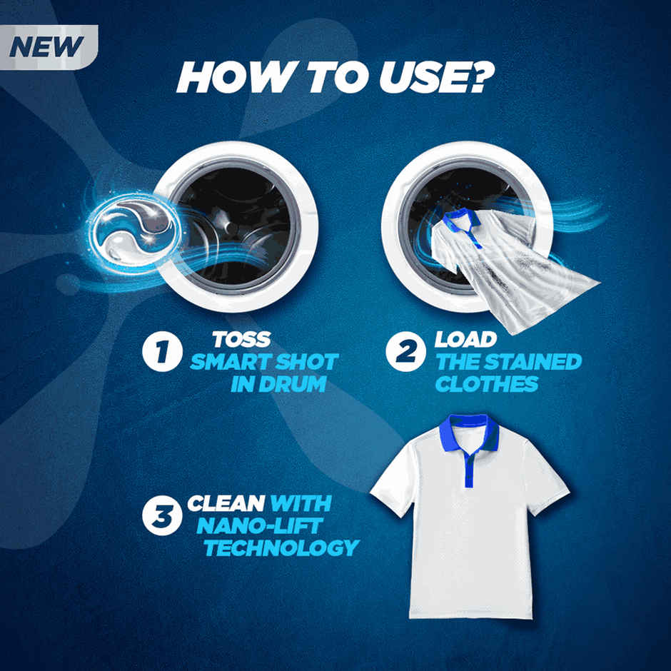 Surf Excel 3 in 1 Smart Shots