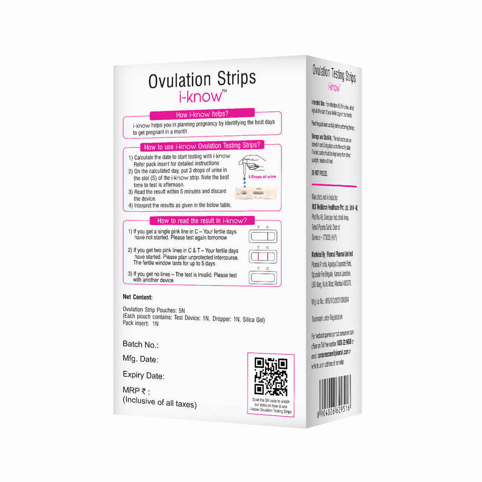I-know Ovulation Testing Strip
