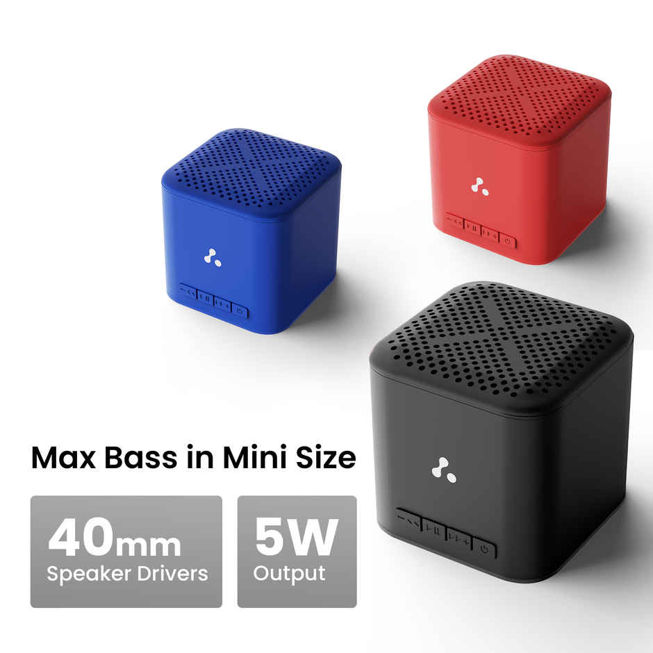Ambrane Classic 5W Bluetooth Speaker with 12 Hours Play Time - 1.5 Hours Charging Time