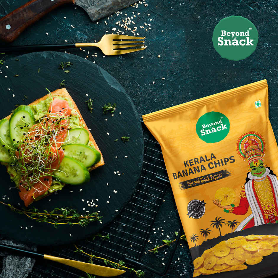 Beyond Snack Kerala Banana Chips - Salt & Black Pepper Combo