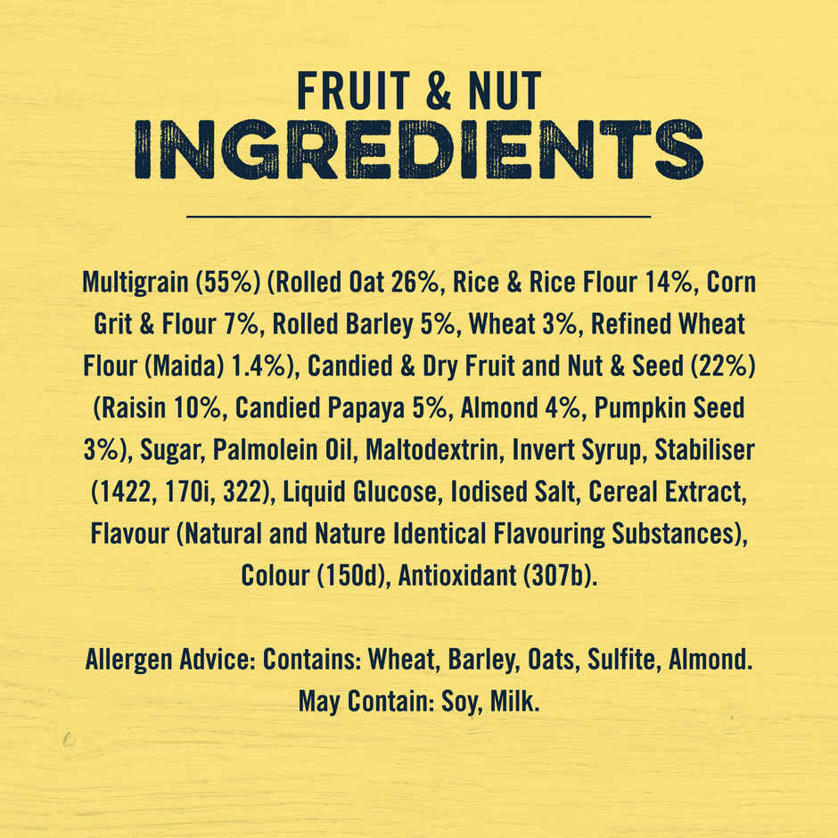 Quaker Oats Fruit And Nut Muesli