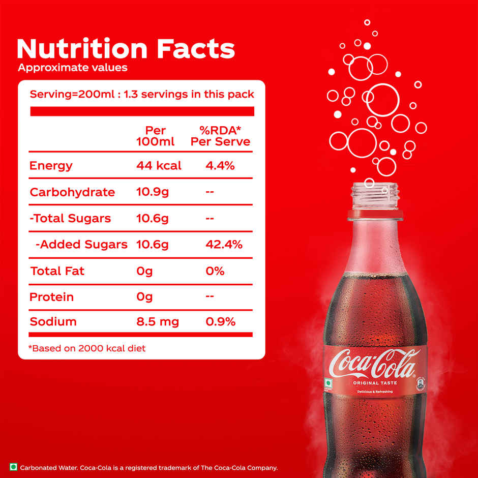 Coca-Cola Soft Drink | Carbonated Beverage Combo