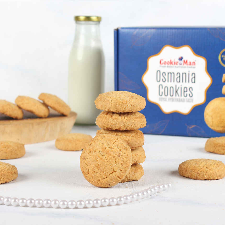 CookieMan Osmania Butter Flavoured Biscuits | Dairy-free Combo