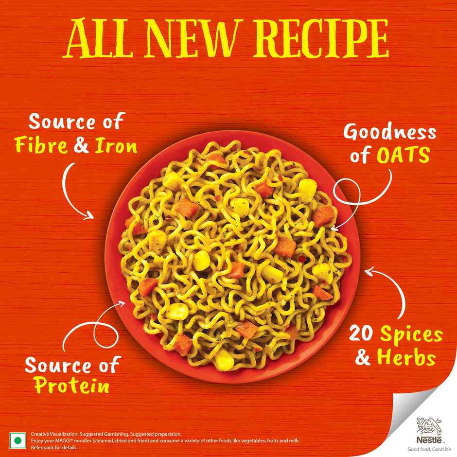 Maggi Noodles Nutri Licious Masala Oats Pouch