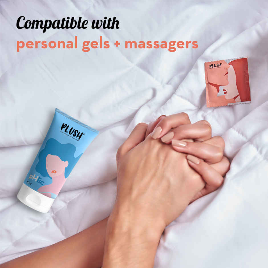 Plush Multi-Textured Condom For Men, Loveglove For Women's Pleasure, No Benzocaine Combo