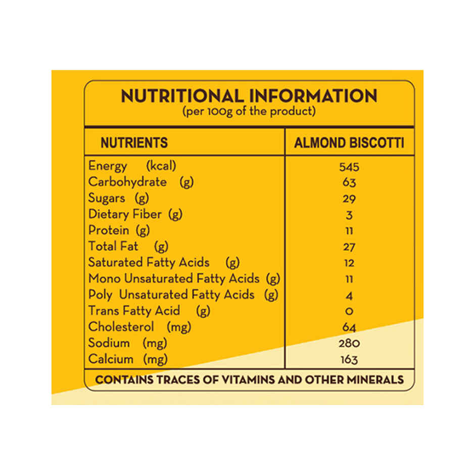 CookieMan Almond Biscotti