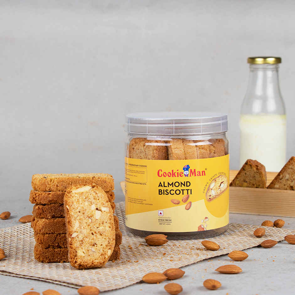 CookieMan Almond Biscotti