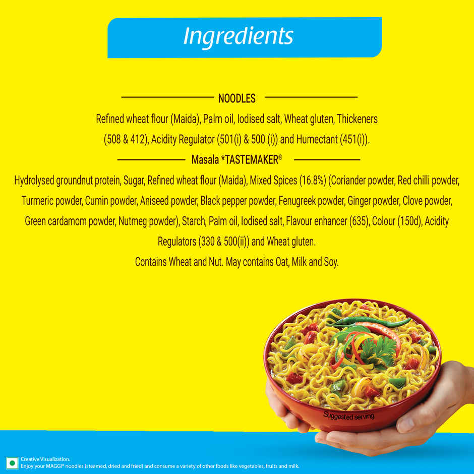 Maggi Masala Noodles No Onion No Garlic Combo