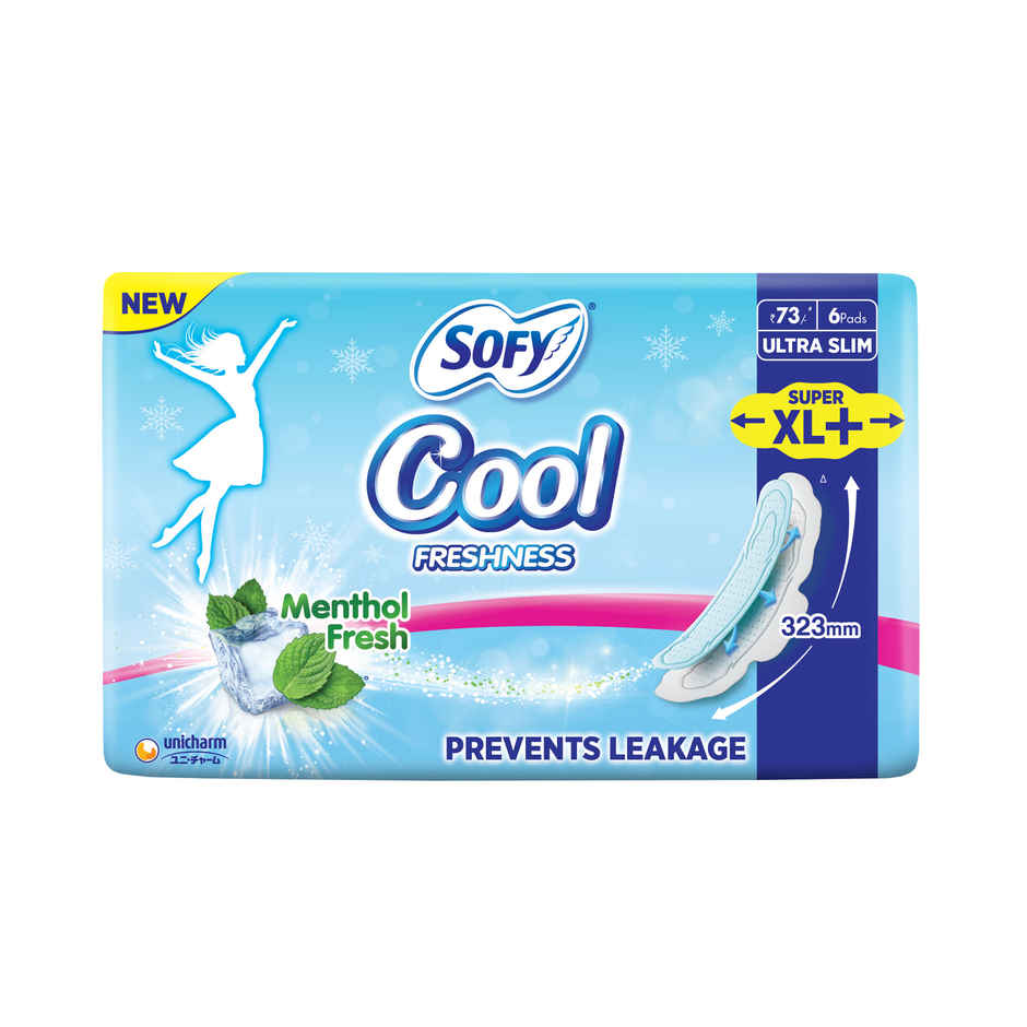 Sofy Cool Freshness Sanitary Pads - XL+