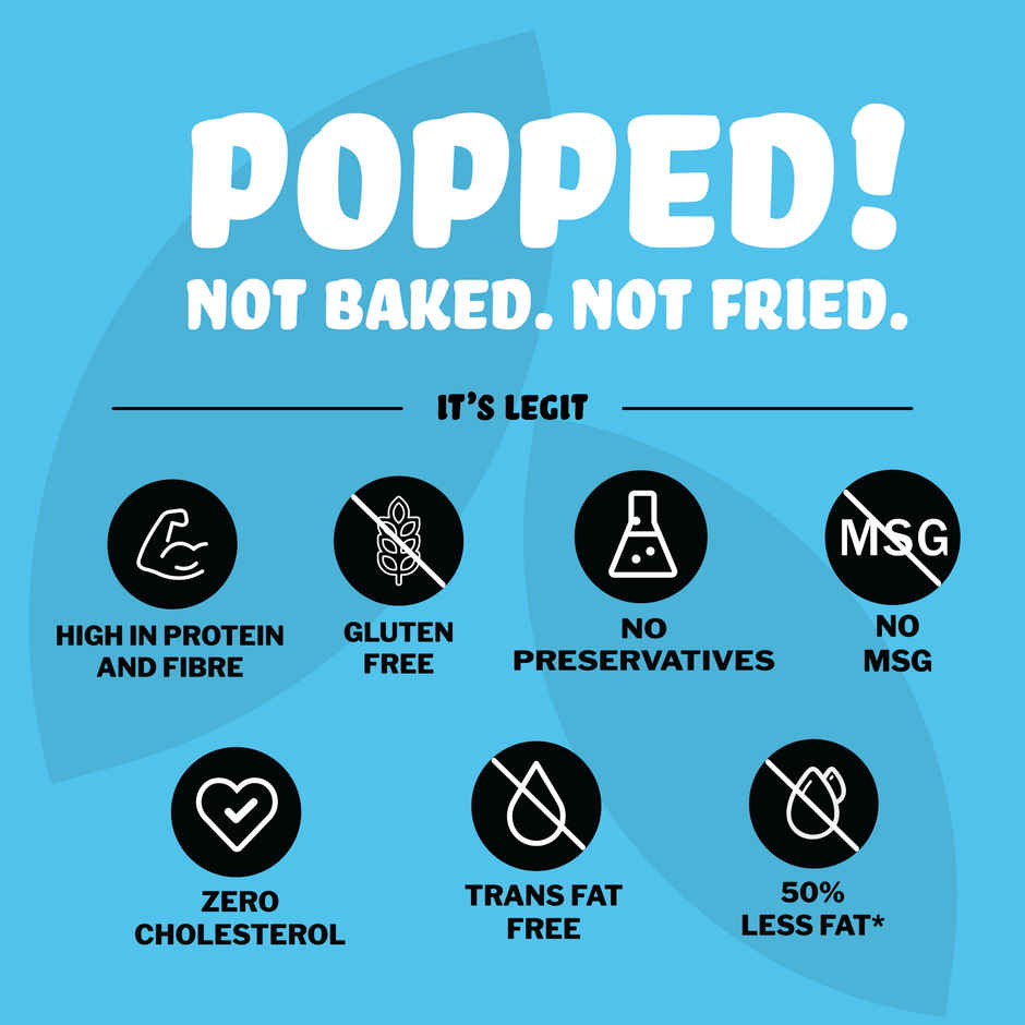 Brb Rice Popped Chips Classic Salted Flavour