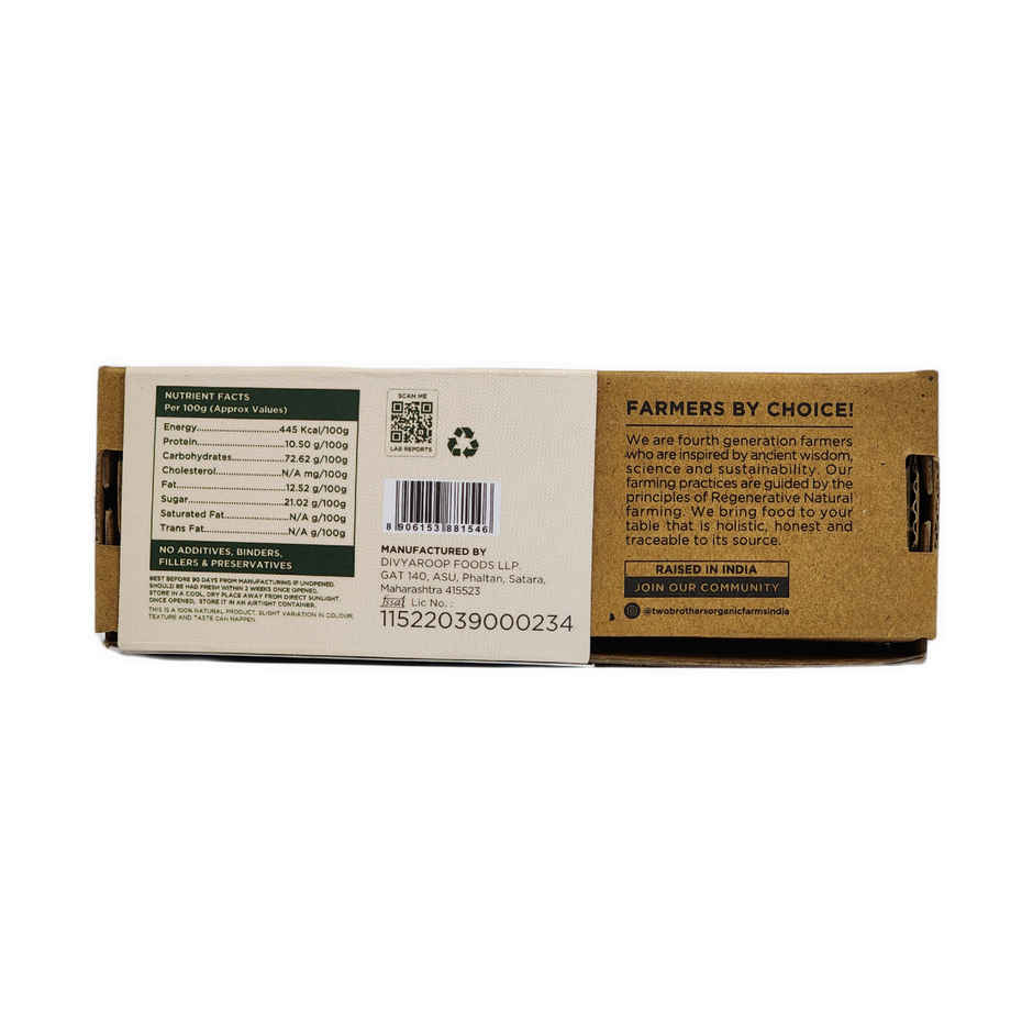 Two Brothers Almond Oat & Mishri Nutri-Bar Pack 3 Bars