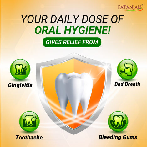 Patanjali Dant Kanti Natural Toothpaste Teeth Cleansers Paste For Strong Teeth and Gums