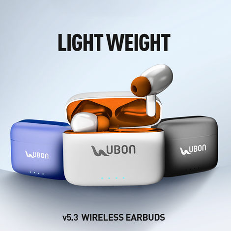 UBON Champion Wireless Earbud with 40 Hours Playtime, Touch Control True wireless Earphone