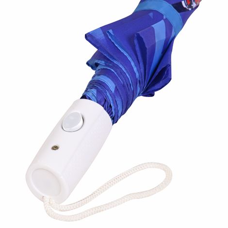 Eume Delhi Capitals Blue 23 Inch 1 Fold Straight Umbrella