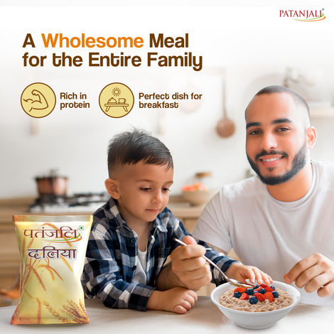 Patanjali Dalia Broken Wheat Daliya Porridge Seeds