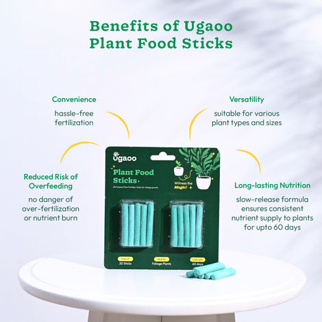 Ugaoo Plant Food Fertilizer Sticks - Pack Of 20