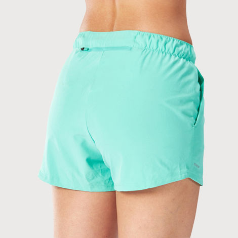 Decthlon | Kiprun WoMen's Running & Trail Running Breathable Shorts - Green - XL