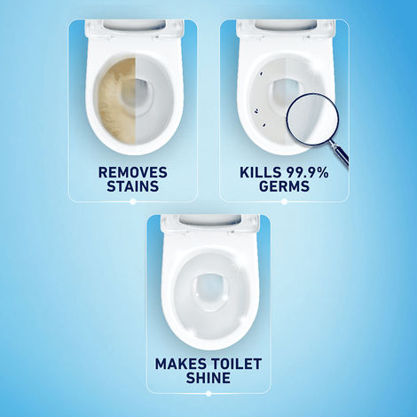  Domex Sparkling Fresh Toilet Cleaner | Fights Odour for Upto 3 Days
